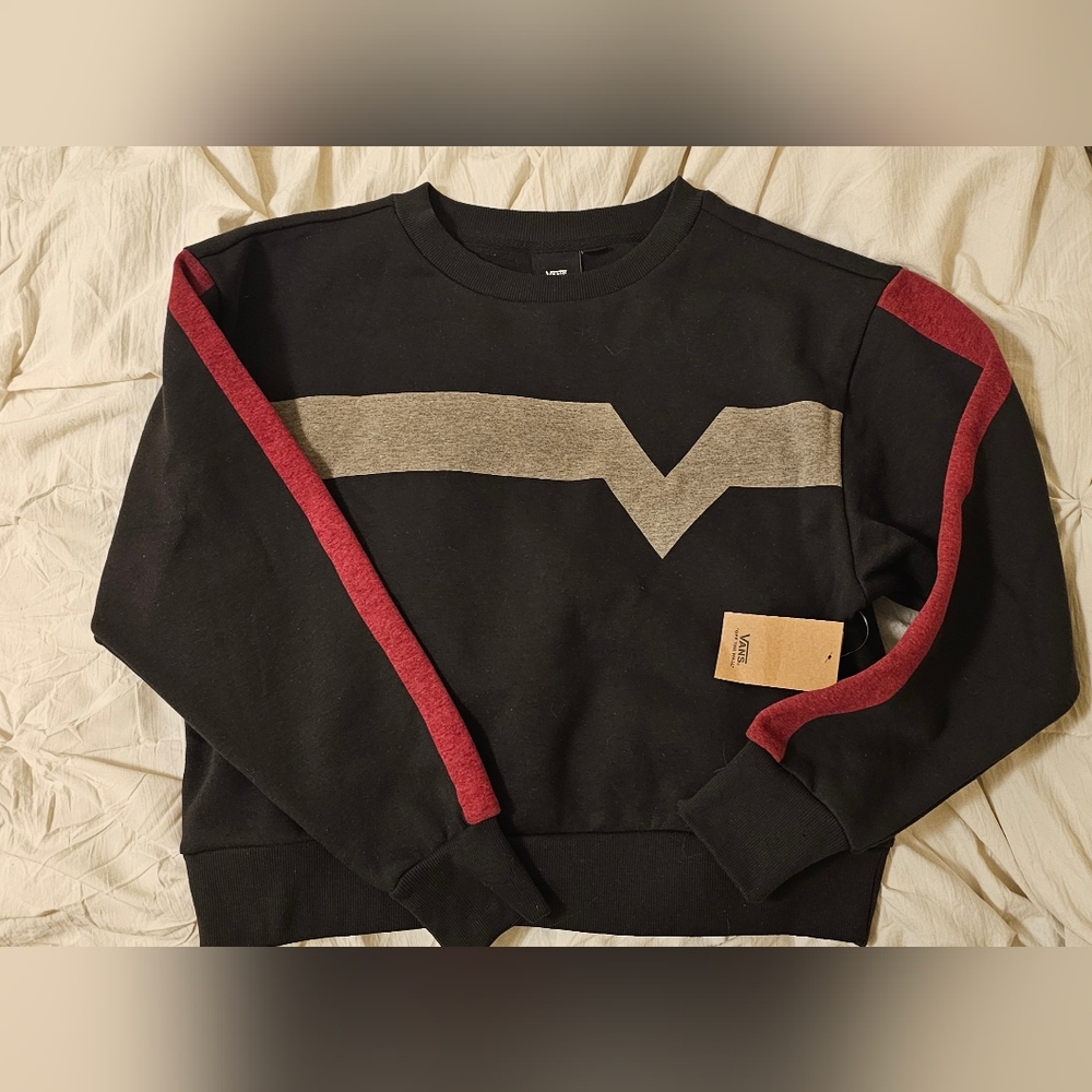 Womems Vans Faster V Crewneck Sweatshirt